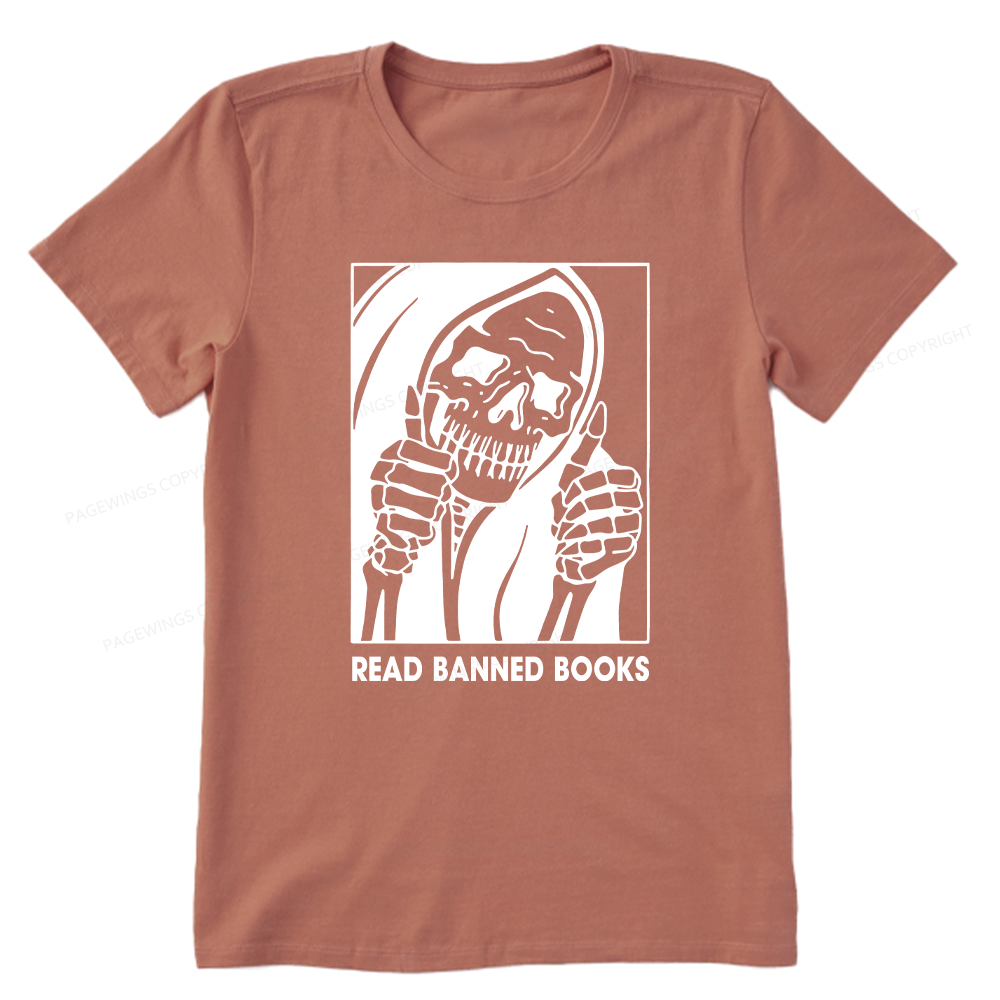 Pagewings Read Banned Books Unisex Classic T-shirt