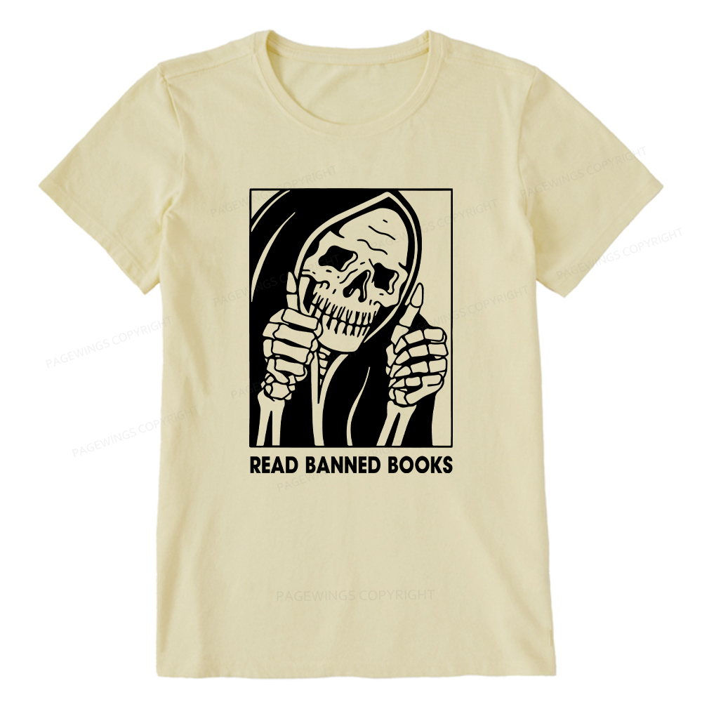 Pagewings Read Banned Books Unisex Classic T-shirt
