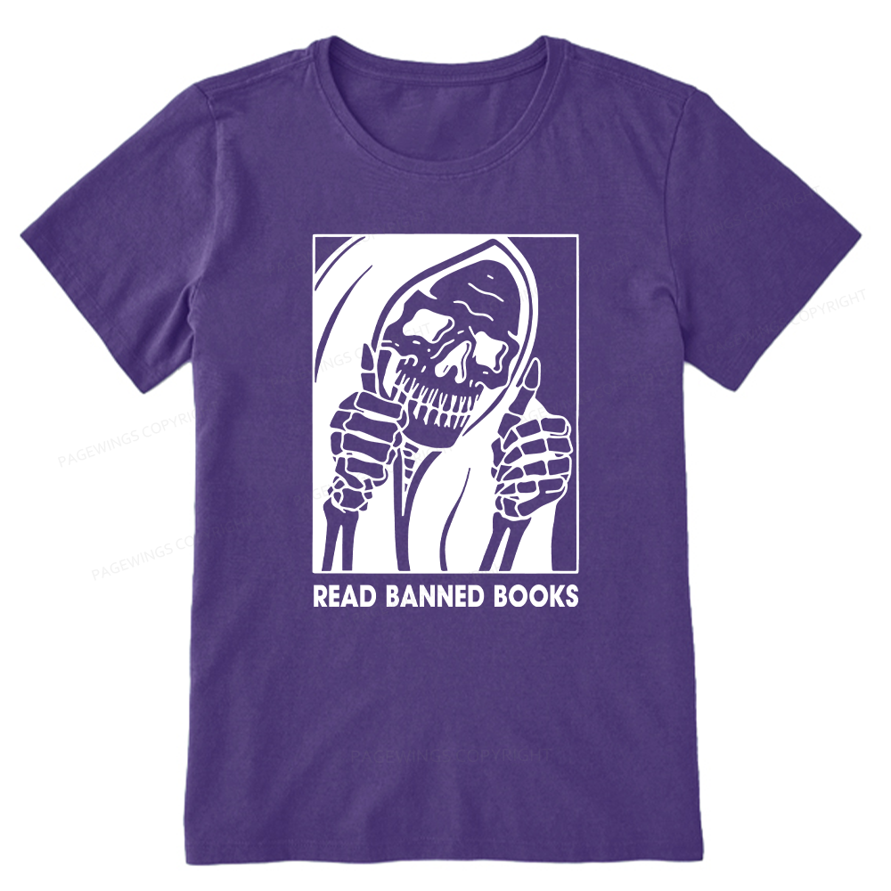 Pagewings Read Banned Books Unisex Classic T-shirt