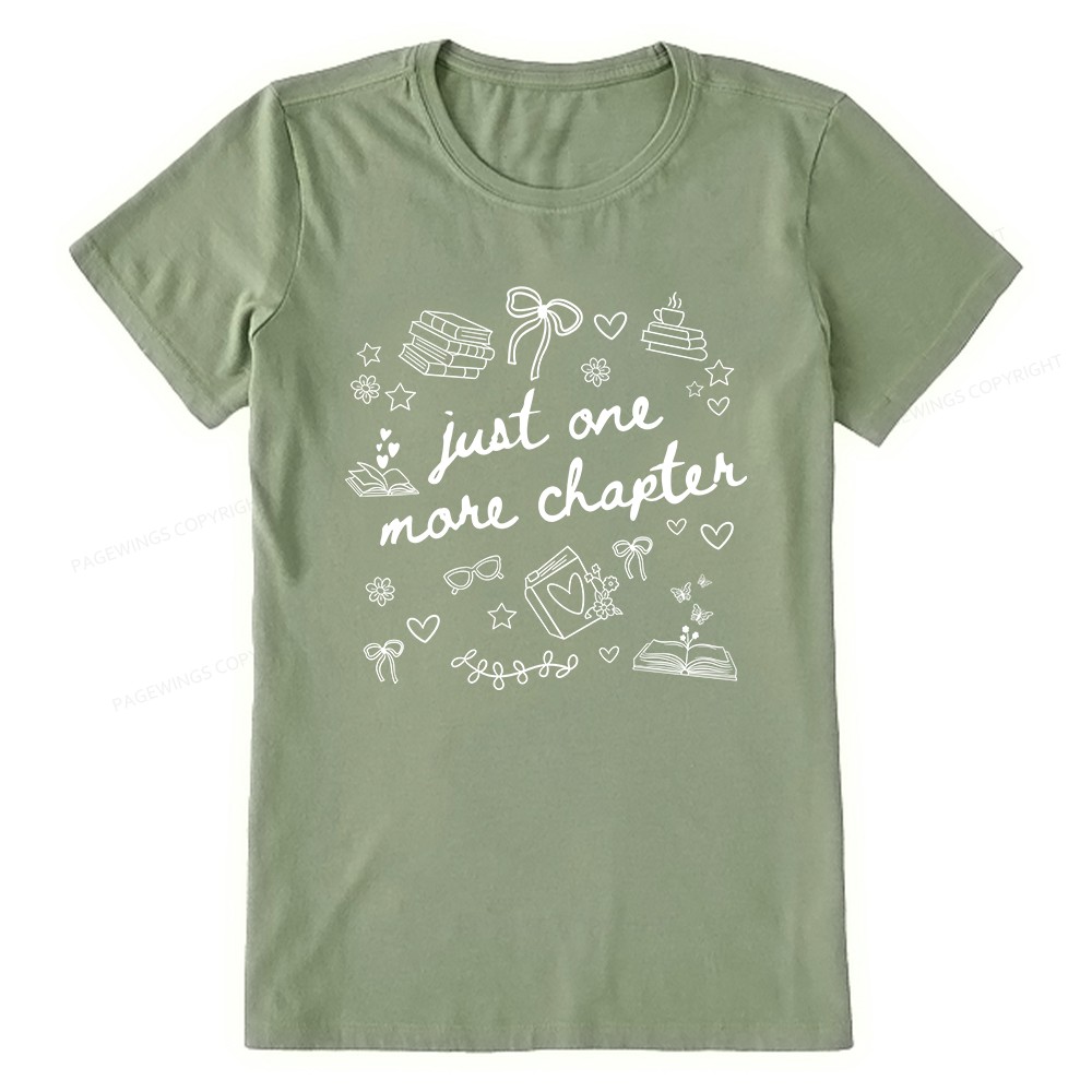 Pagewings Just One More Chapter Unisex Classic T-shirt