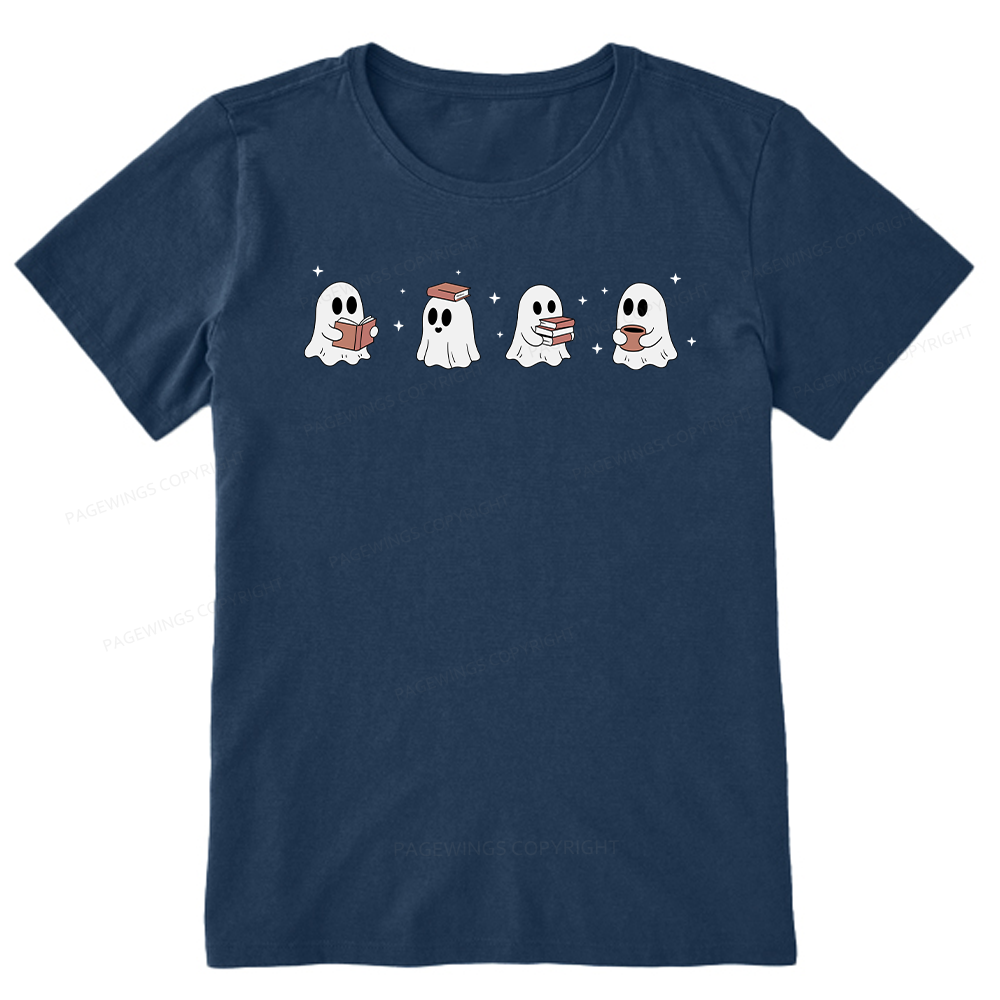 Pagewings Bookish Ghost Unisex Classic T-shirt