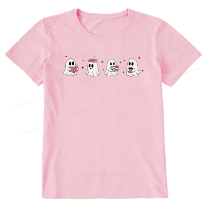 Pagewings Bookish Ghost Unisex Classic T-shirt