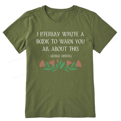 Pagewings I Literally Wrote A Book To Warn You All About This Unisex Classic T-shirt
