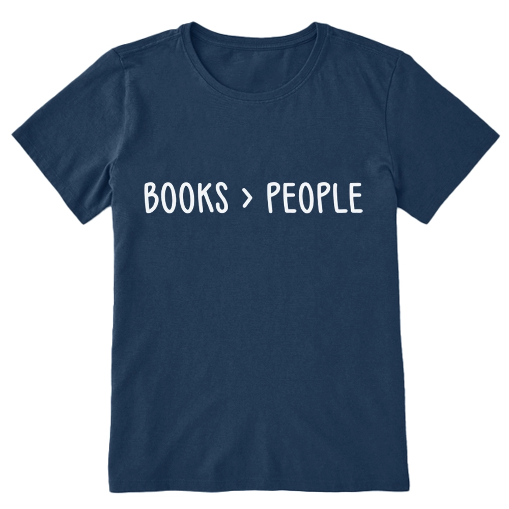 Pagewings Books Are Better Than People Unisex Classic T-shirt