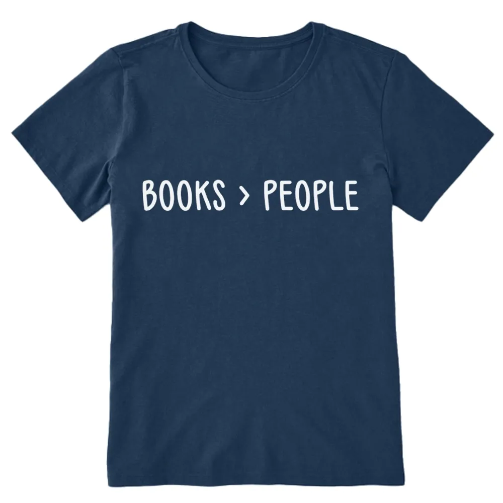 Pagewings Books Are Better Than People Unisex Classic T-shirt