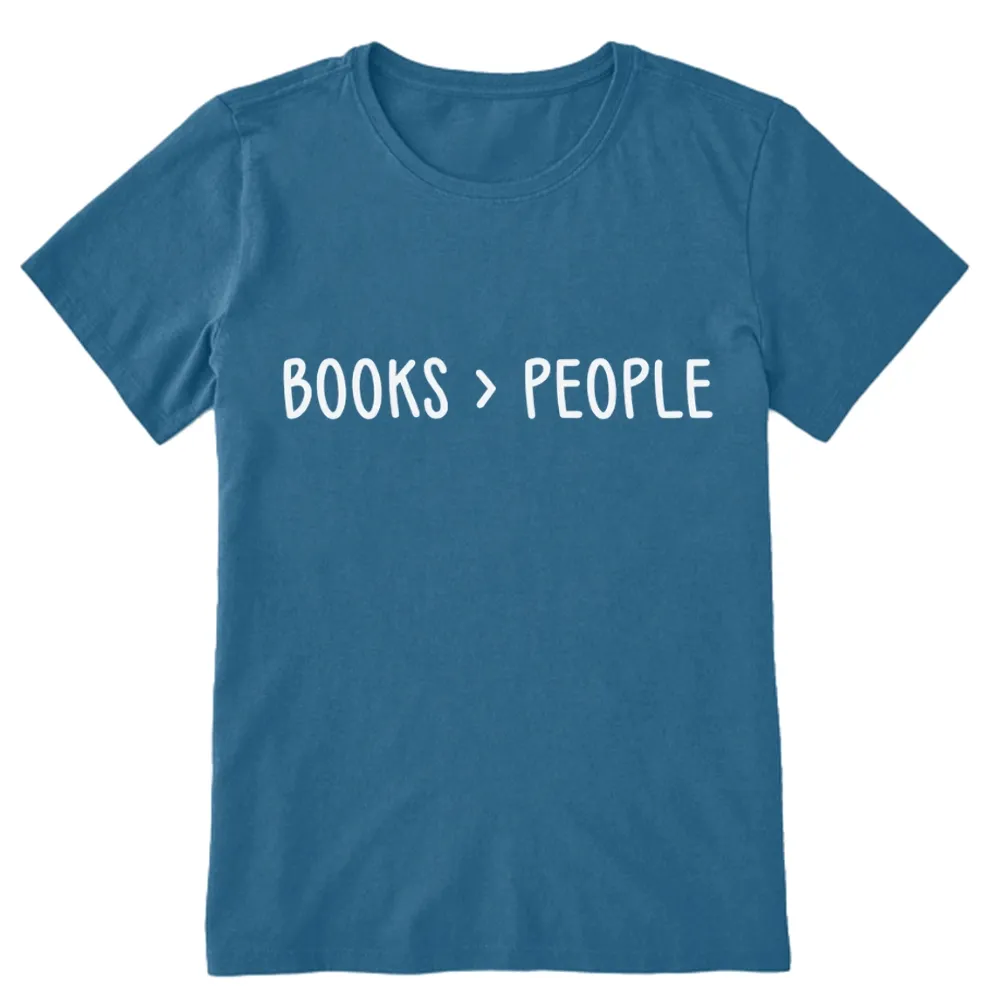 Pagewings Books Are Better Than People Unisex Classic T-shirt