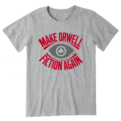 Pagewings Make Orwell Fiction Again Retro Unisex Classic T-shirt