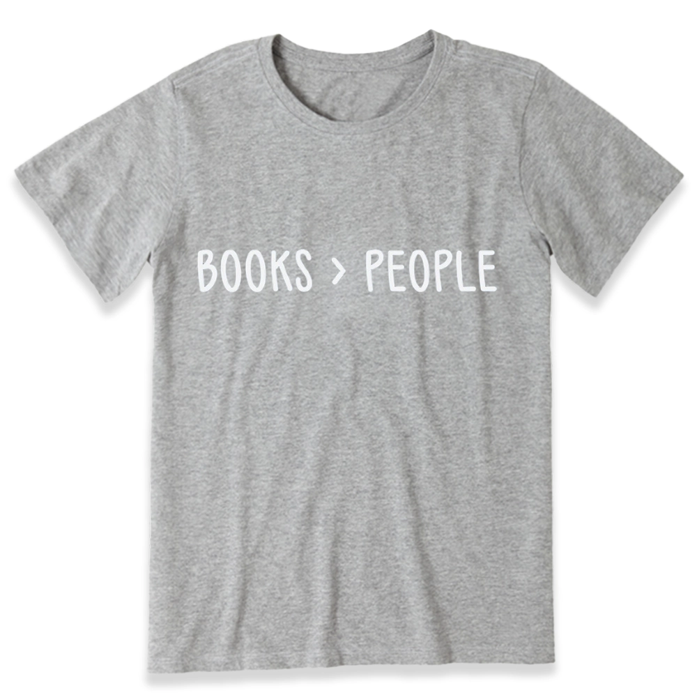 Pagewings Books Are Better Than People Unisex Classic T-shirt