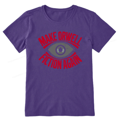 Pagewings Make Orwell Fiction Again Retro Unisex Classic T-shirt