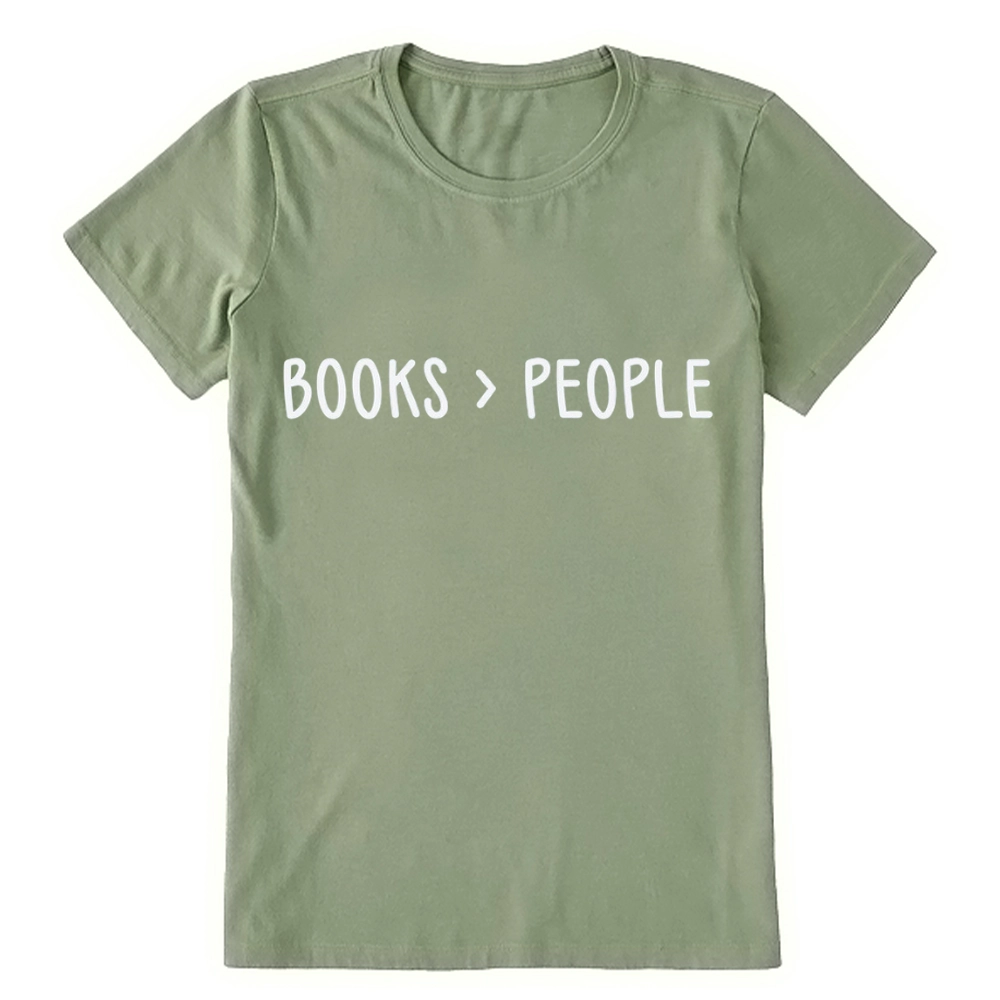 Pagewings Books Are Better Than People Unisex Classic T-shirt