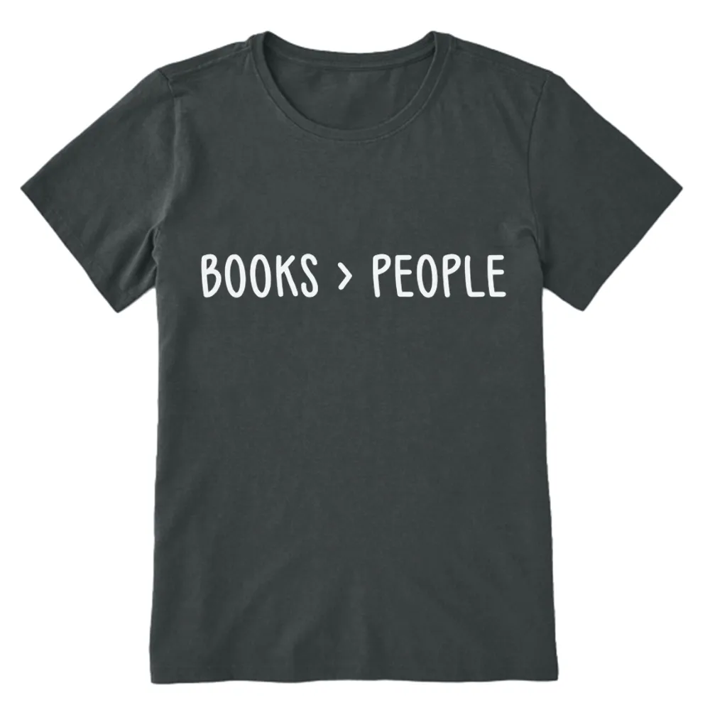 Pagewings Books Are Better Than People Unisex Classic T-shirt