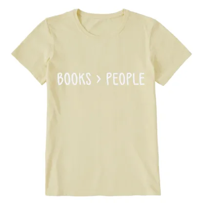 Pagewings Books Are Better Than People Unisex Classic T-shirt