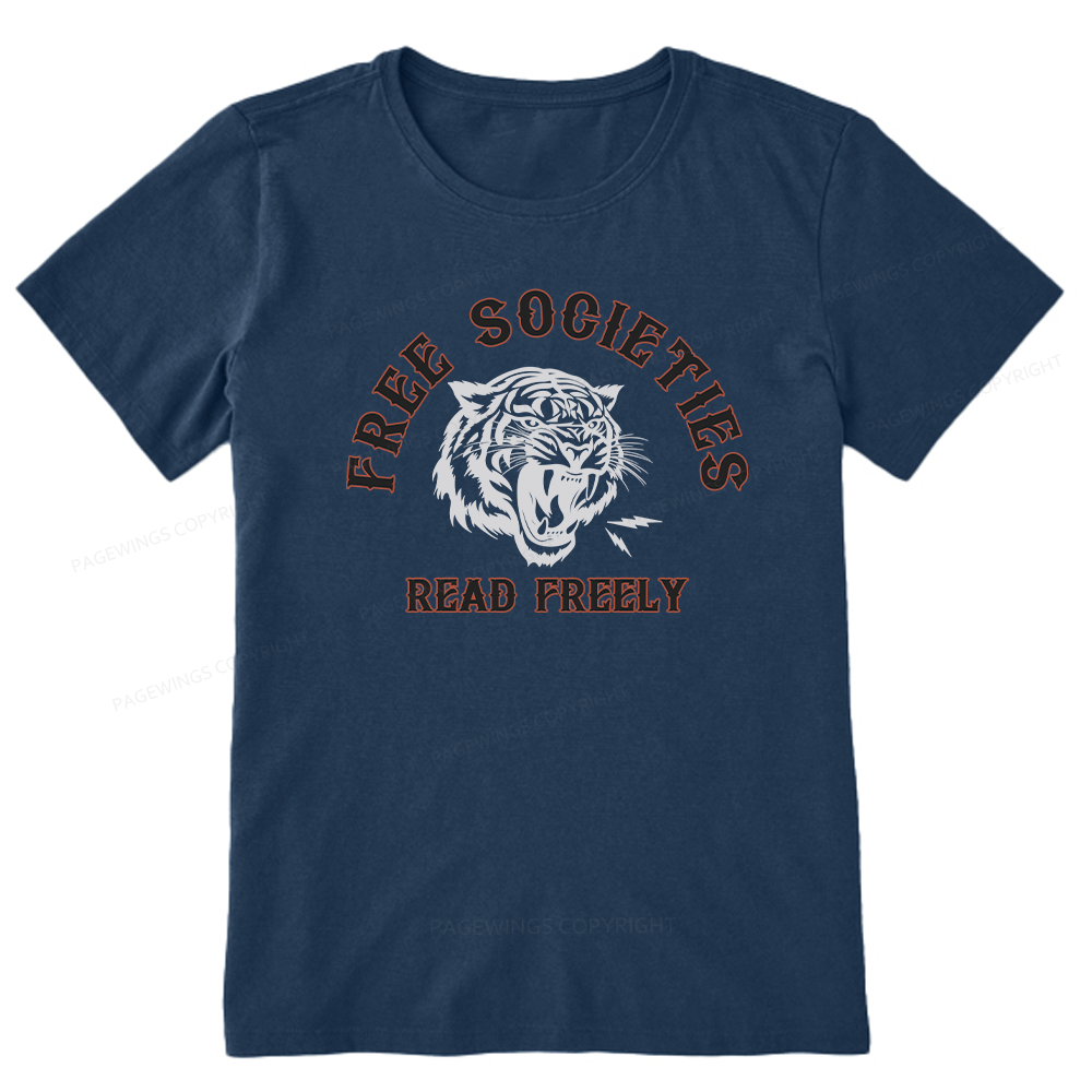 Pagewings Free Societies Read Freely Unisex Classic T-shirt