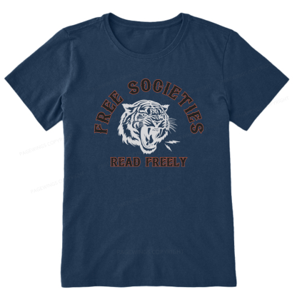 Pagewings Free Societies Read Freely Unisex Classic T-shirt
