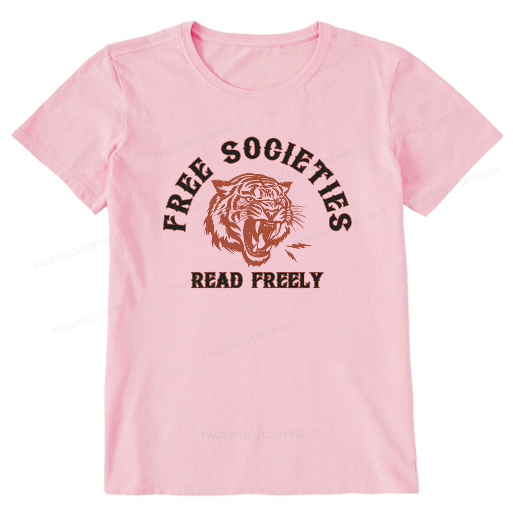 Pagewings Free Societies Read Freely Unisex Classic T-shirt