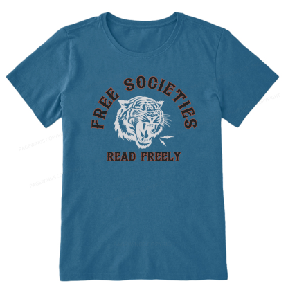 Pagewings Free Societies Read Freely Unisex Classic T-shirt