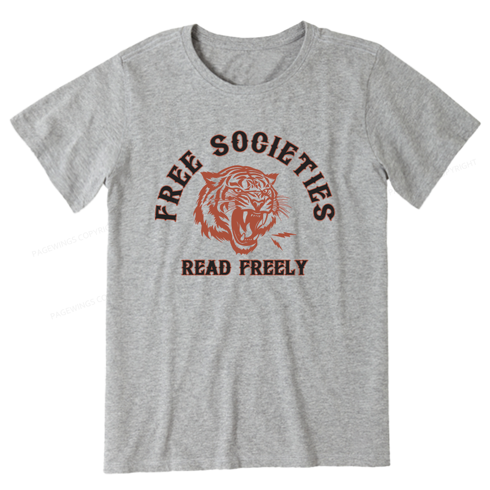 Pagewings Free Societies Read Freely Unisex Classic T-shirt