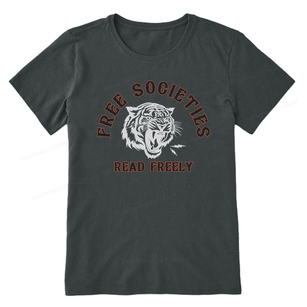 Pagewings Free Societies Read Freely Unisex Classic T-shirt
