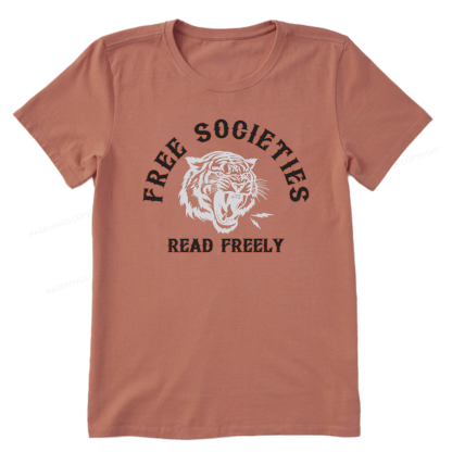 Pagewings Free Societies Read Freely Unisex Classic T-shirt