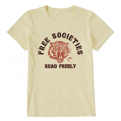 Pagewings Free Societies Read Freely Unisex Classic T-shirt