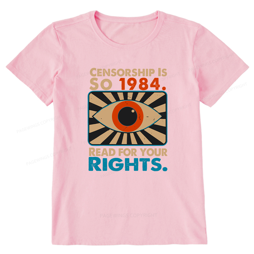 Pagewings Read For Your Rights Unisex Classic T-shirt