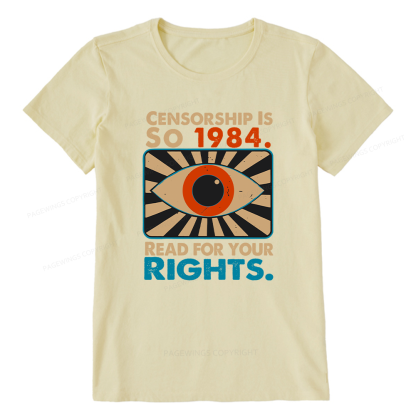 Pagewings Read For Your Rights Unisex Classic T-shirt