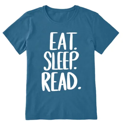 Pagewings Eat Sleep Read Unisex Classic T-shirt