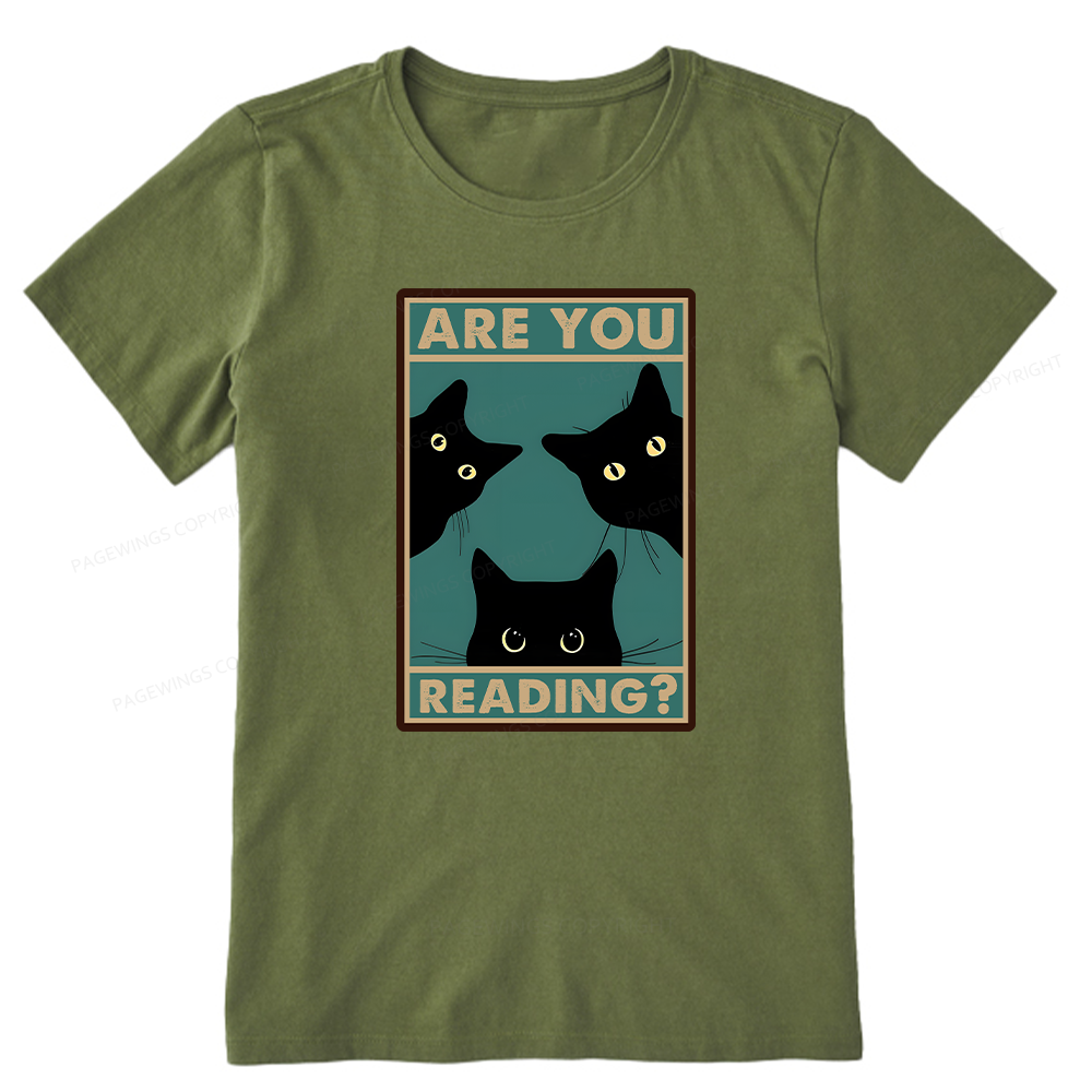 Pagewings Are You Reading Unisex Classic T-shirt