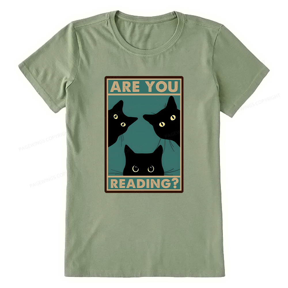 Pagewings Are You Reading Unisex Classic T-shirt