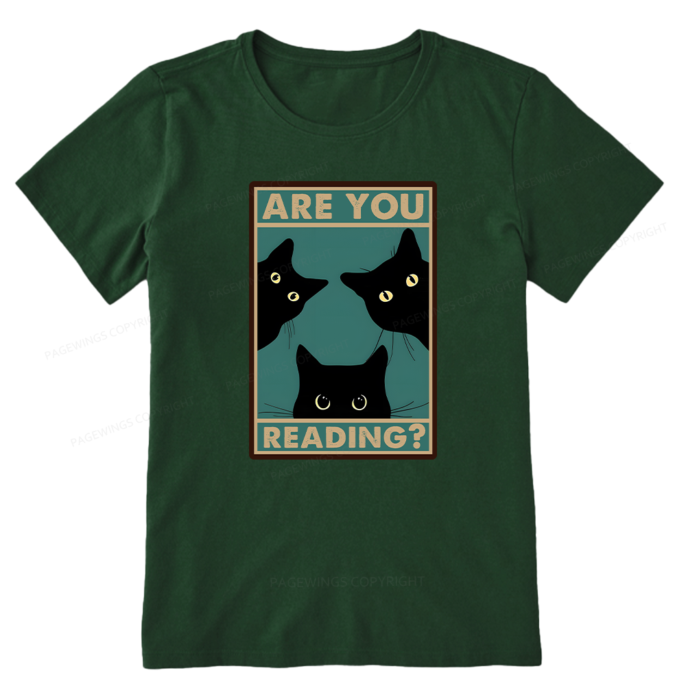 Pagewings Are You Reading Unisex Classic T-shirt