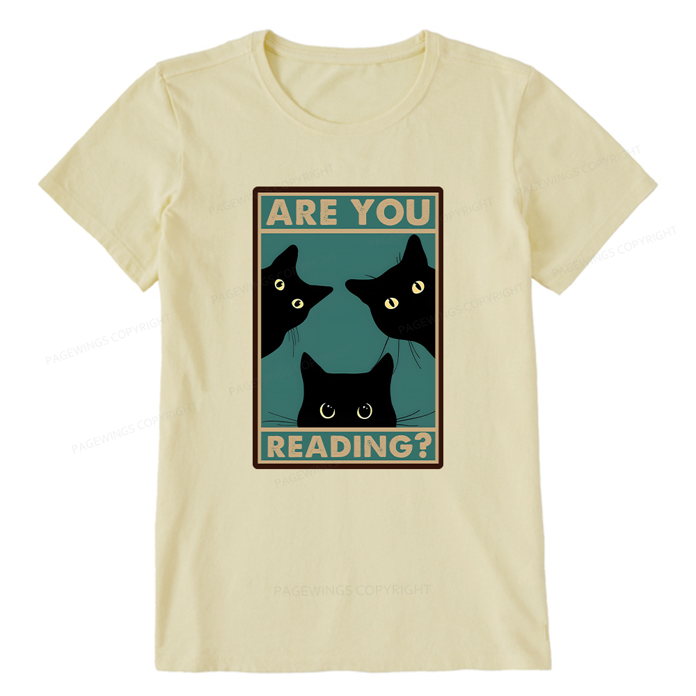 Pagewings Are You Reading Unisex Classic T-shirt