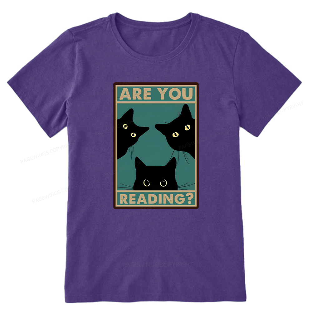 Pagewings Are You Reading Unisex Classic T-shirt