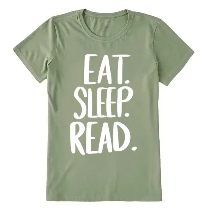 Pagewings Eat Sleep Read Unisex Classic T-shirt