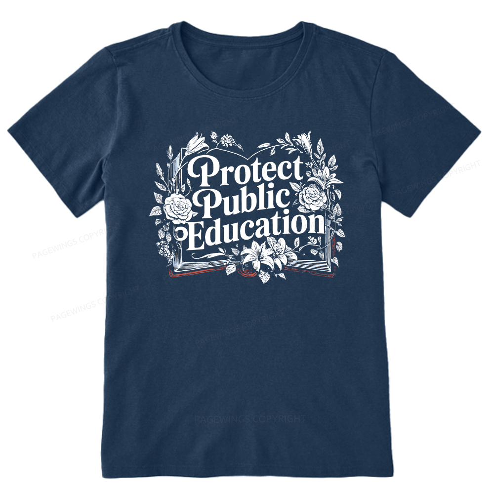 Pagewings Protect Public Education Unisex Classic T-shirt