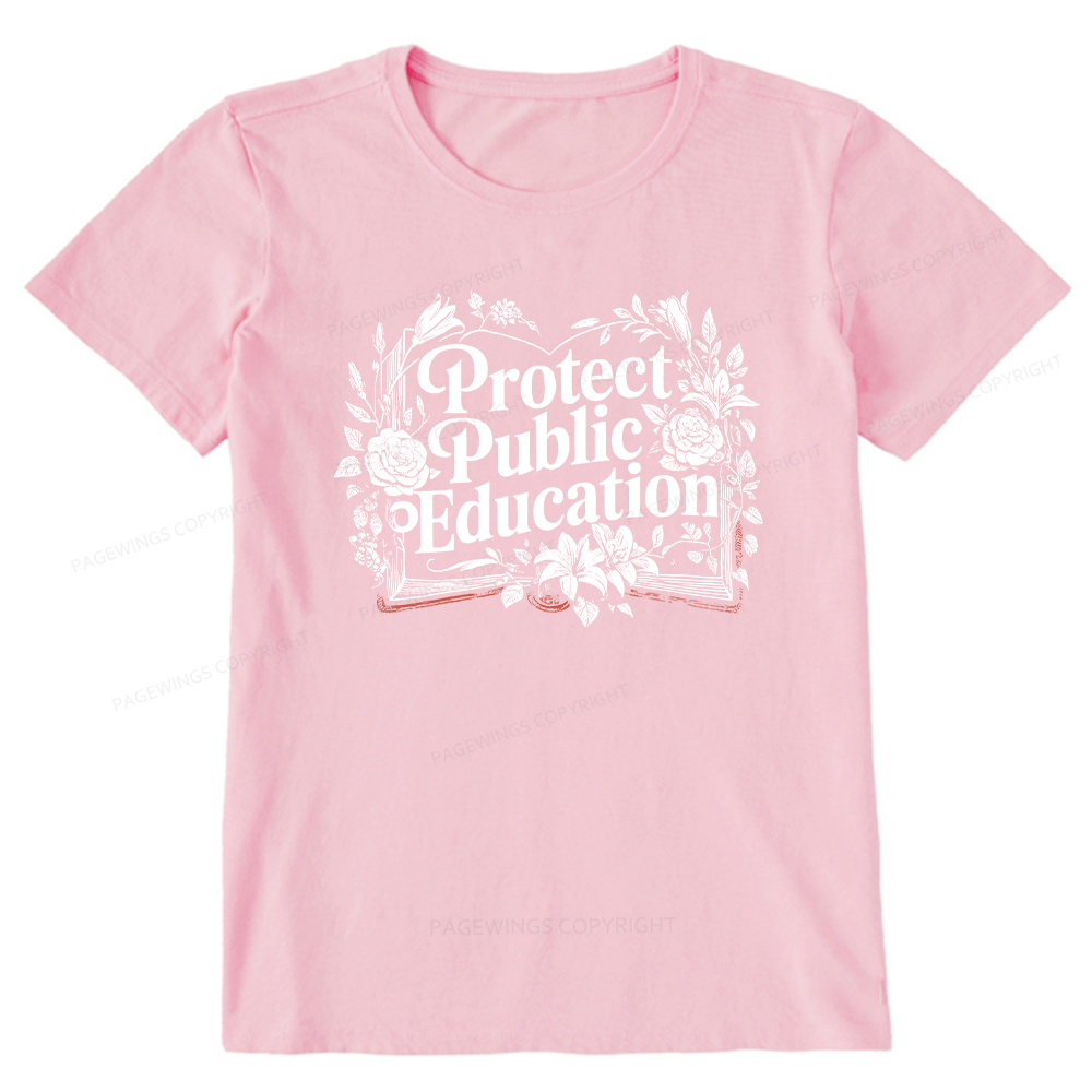 Pagewings Protect Public Education Unisex Classic T-shirt