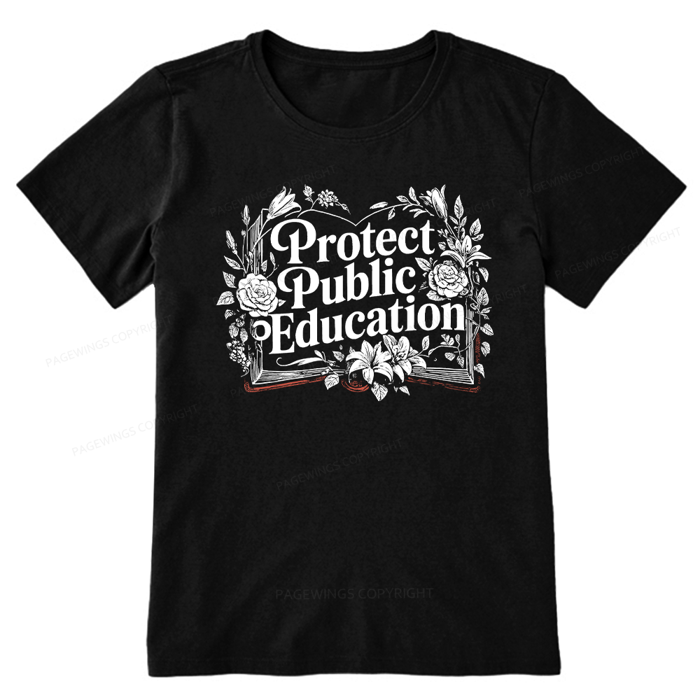 Pagewings Protect Public Education Unisex Classic T-shirt