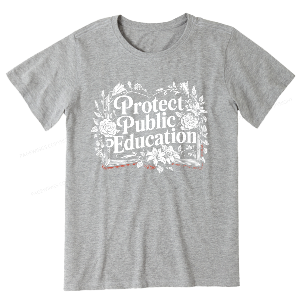 Pagewings Protect Public Education Unisex Classic T-shirt