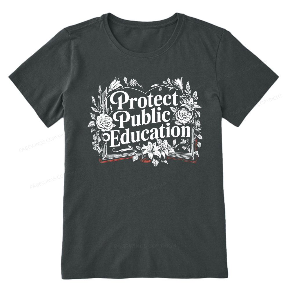 Pagewings Protect Public Education Unisex Classic T-shirt