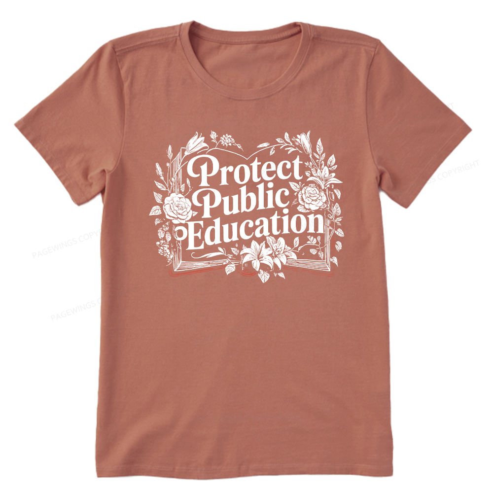 Pagewings Protect Public Education Unisex Classic T-shirt