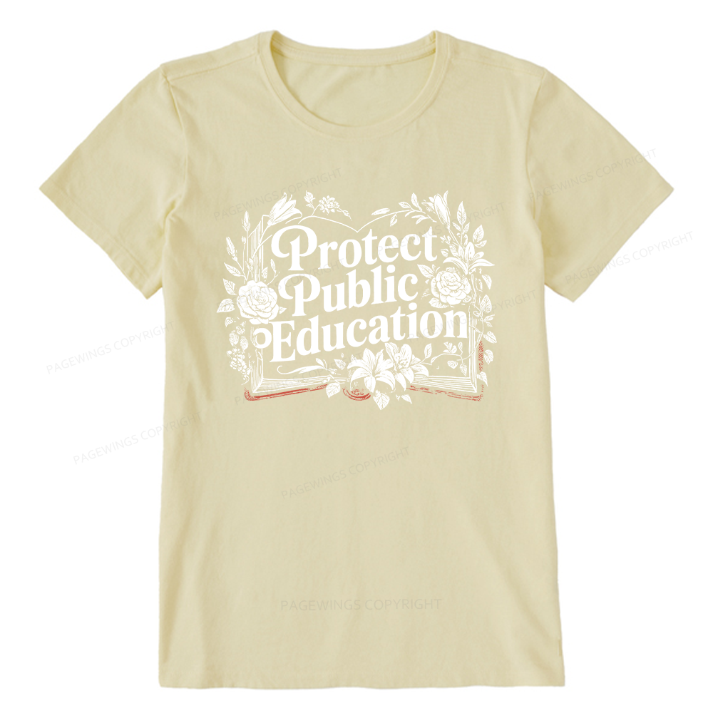 Pagewings Protect Public Education Unisex Classic T-shirt