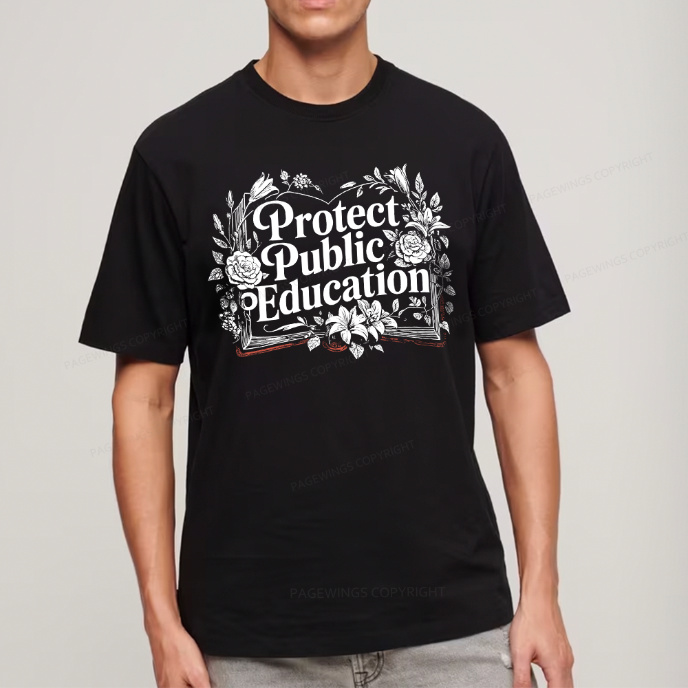 Pagewings Protect Public Education Unisex Classic T-shirt