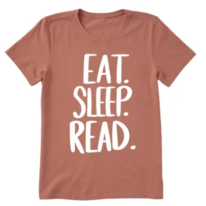 Pagewings Eat Sleep Read Unisex Classic T-shirt