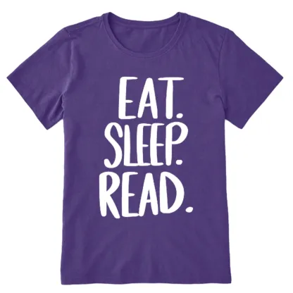 Pagewings Eat Sleep Read Unisex Classic T-shirt