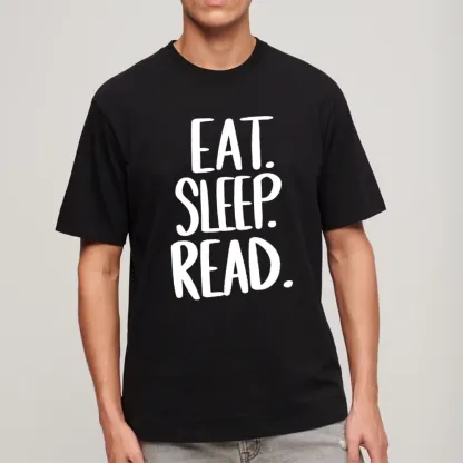 Pagewings Eat Sleep Read Unisex Classic T-shirt