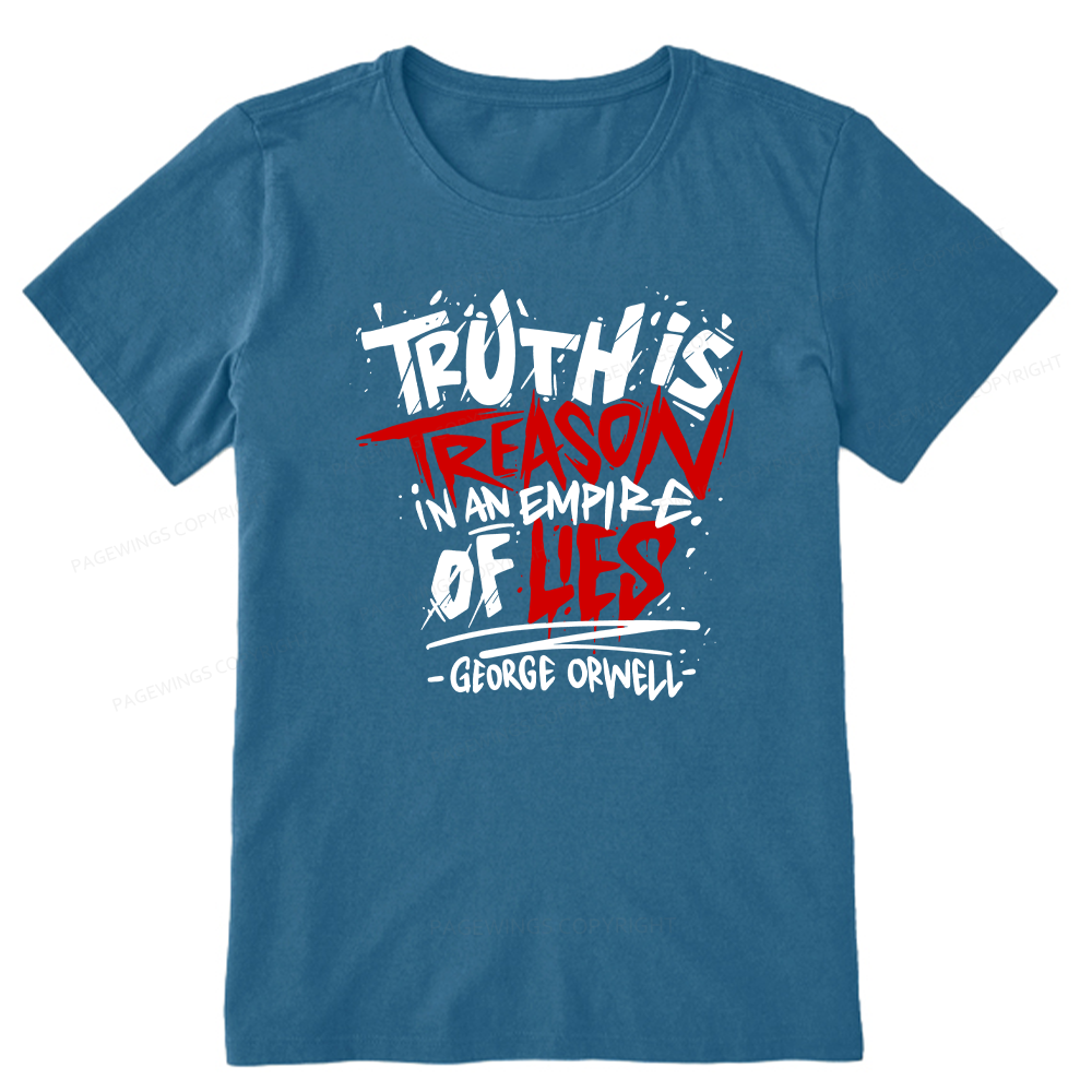 Pagewings Truth Is Treason In An Empire Of Lies Unisex Classic T-shirt