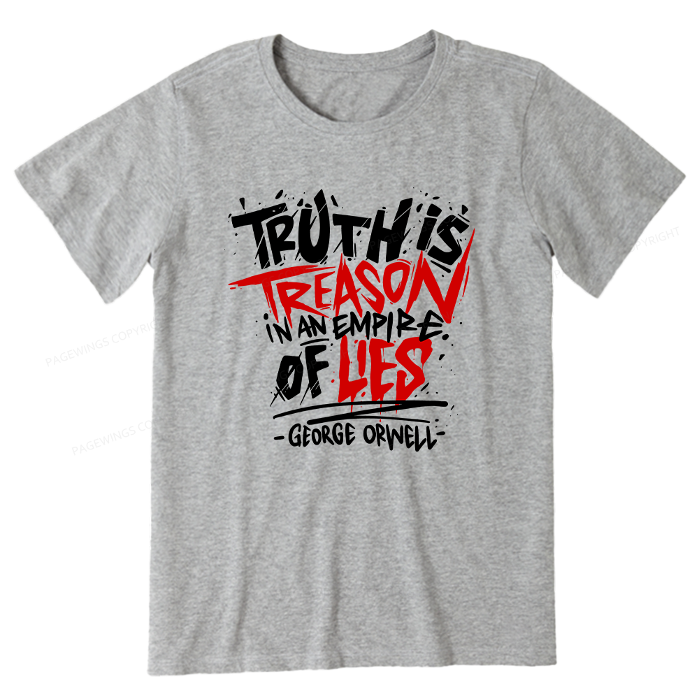 Pagewings Truth Is Treason In An Empire Of Lies Unisex Classic T-shirt