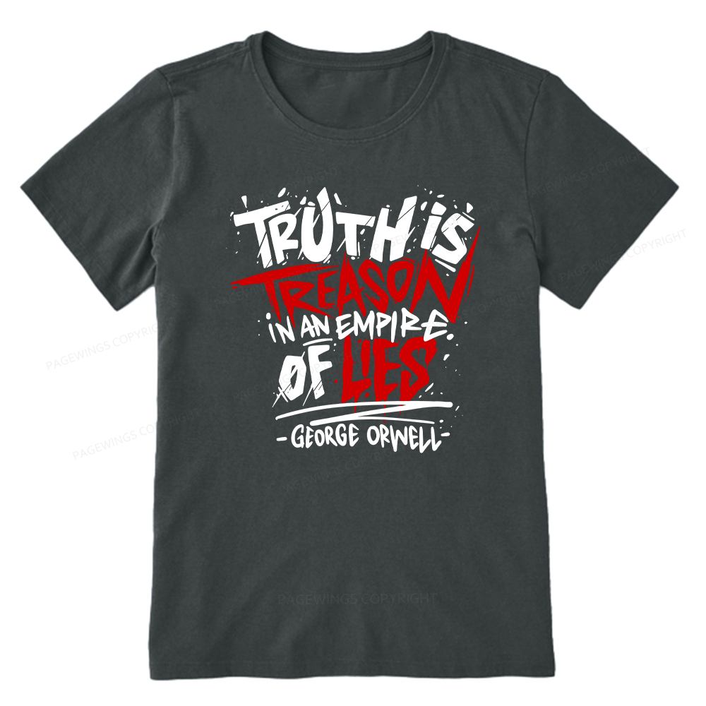 Pagewings Truth Is Treason In An Empire Of Lies Unisex Classic T-shirt
