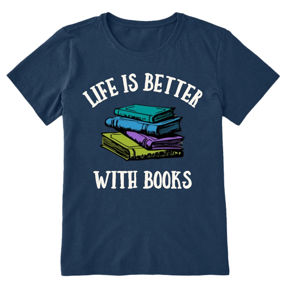 Pagewings Life's Better With Books Unisex Classic T-shirt