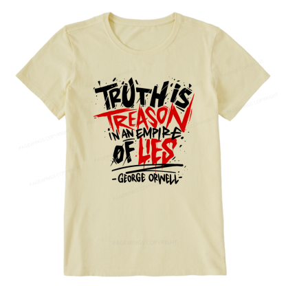 Pagewings Truth Is Treason In An Empire Of Lies Unisex Classic T-shirt