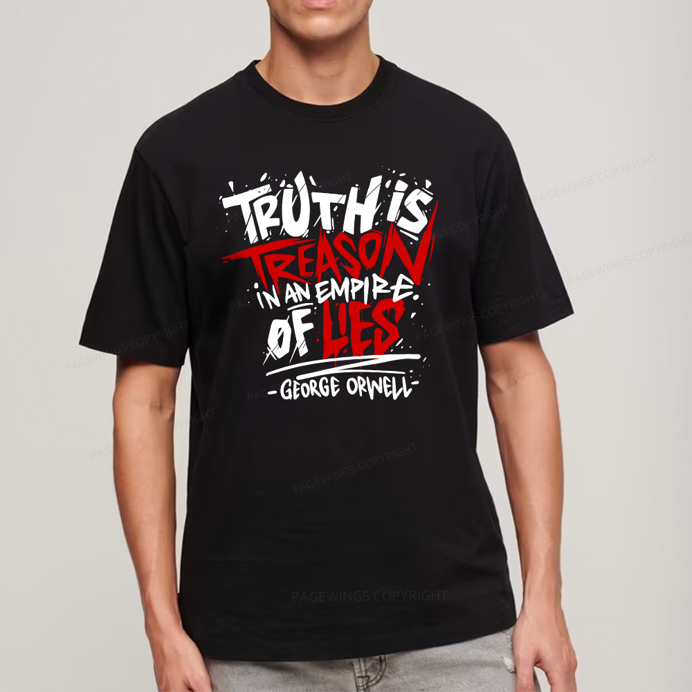 Pagewings Truth Is Treason In An Empire Of Lies Unisex Classic T-shirt